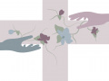 The Fifth Station of the Cross: Simon Helps Carry the Cross