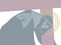 The Ninth Station of the Cross: Jesus Falls for the Third Time