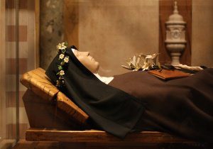 St Clare tomb in Assisi