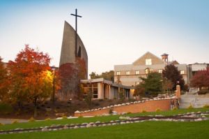 The chapel at Franciscan University of Steubenville